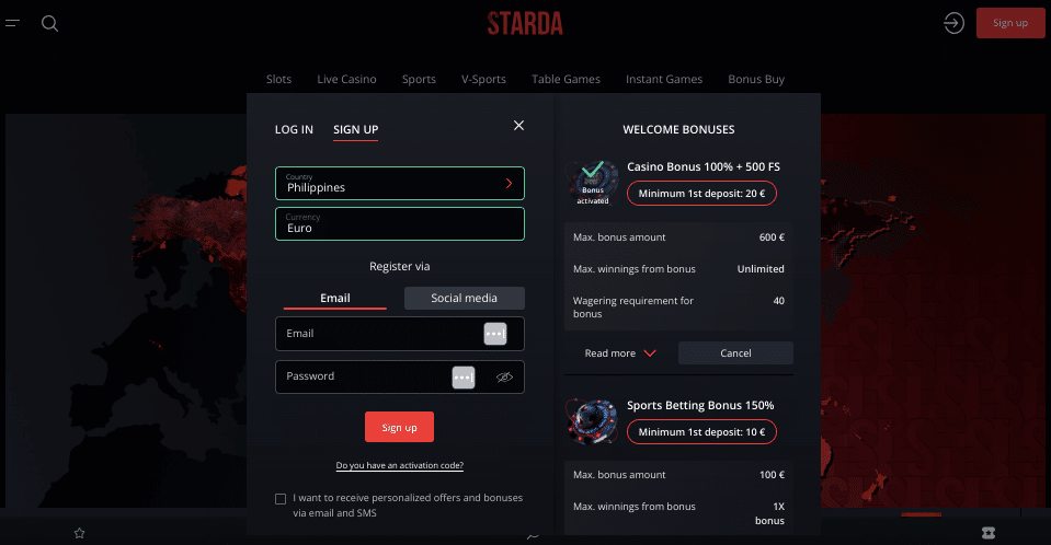 Roleta sporting bet